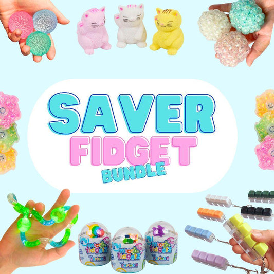 Saver Fidget Mystery Bundle - fidget stress reliever sensory bundle anxiety reliever