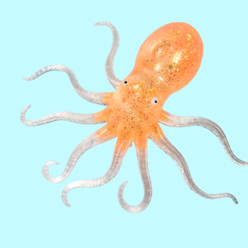 Sugar Squishy Squid - Octopus stress reliever squeeze sensory fidget stress ball
