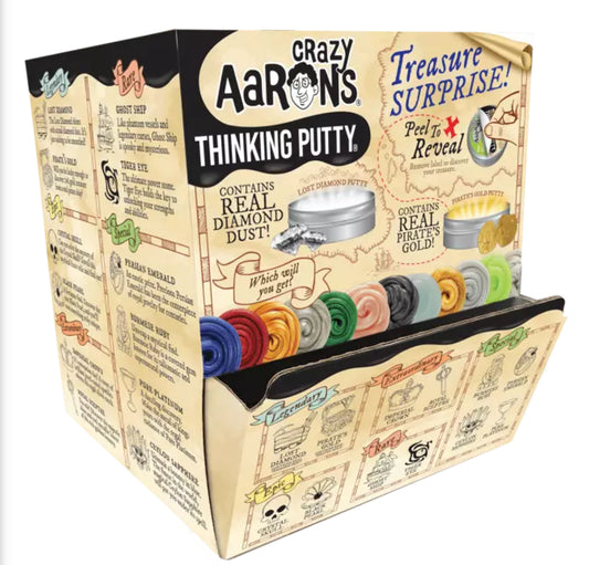 Crazy Aaron’s Treasure Surprise mini tins - mystery putty