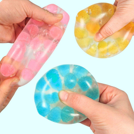 Crunchy Jelly DNA Ball - stress ball fidget stress reliever anxiety sensory ball crunchy ball