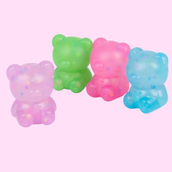 Scrunchems Kind Heart Squishy Bear - squishy stress ball sensory fidget