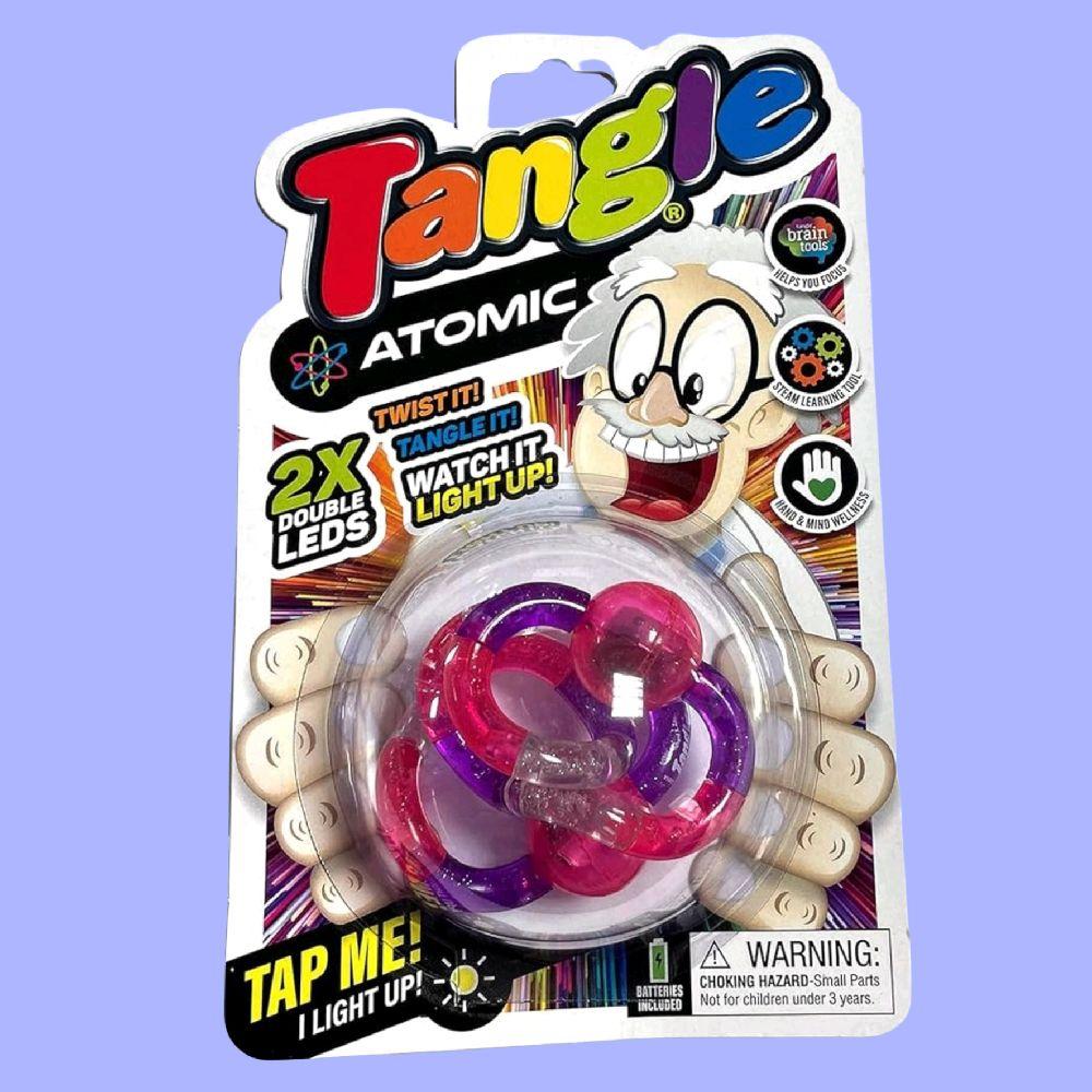 Tangle Light Up Atomic Fidget - tangle fidget toy stress reliever sensory