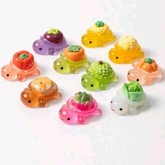 Turtle Worry Buddy - glow in the dark textured figures collectible
