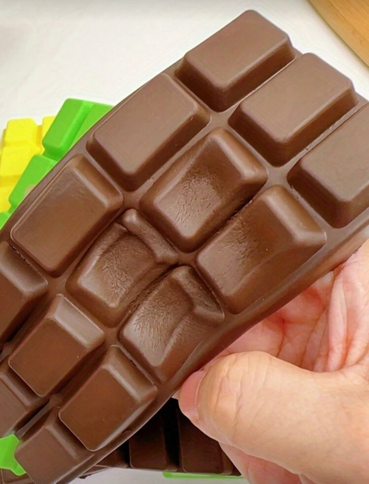 Chocolate bar slow-rising foam squishy - chocolate scented