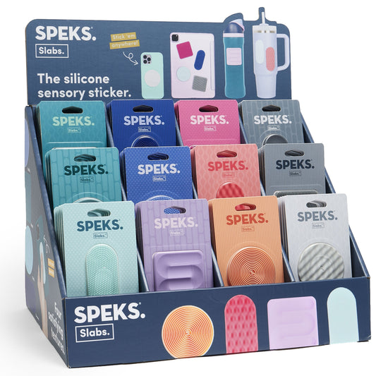 Speks Slabs - Sensory Silicone Sticker