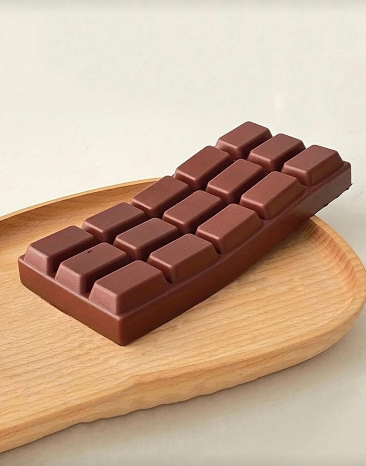 Chocolate bar slow-rising foam squishy - chocolate scented