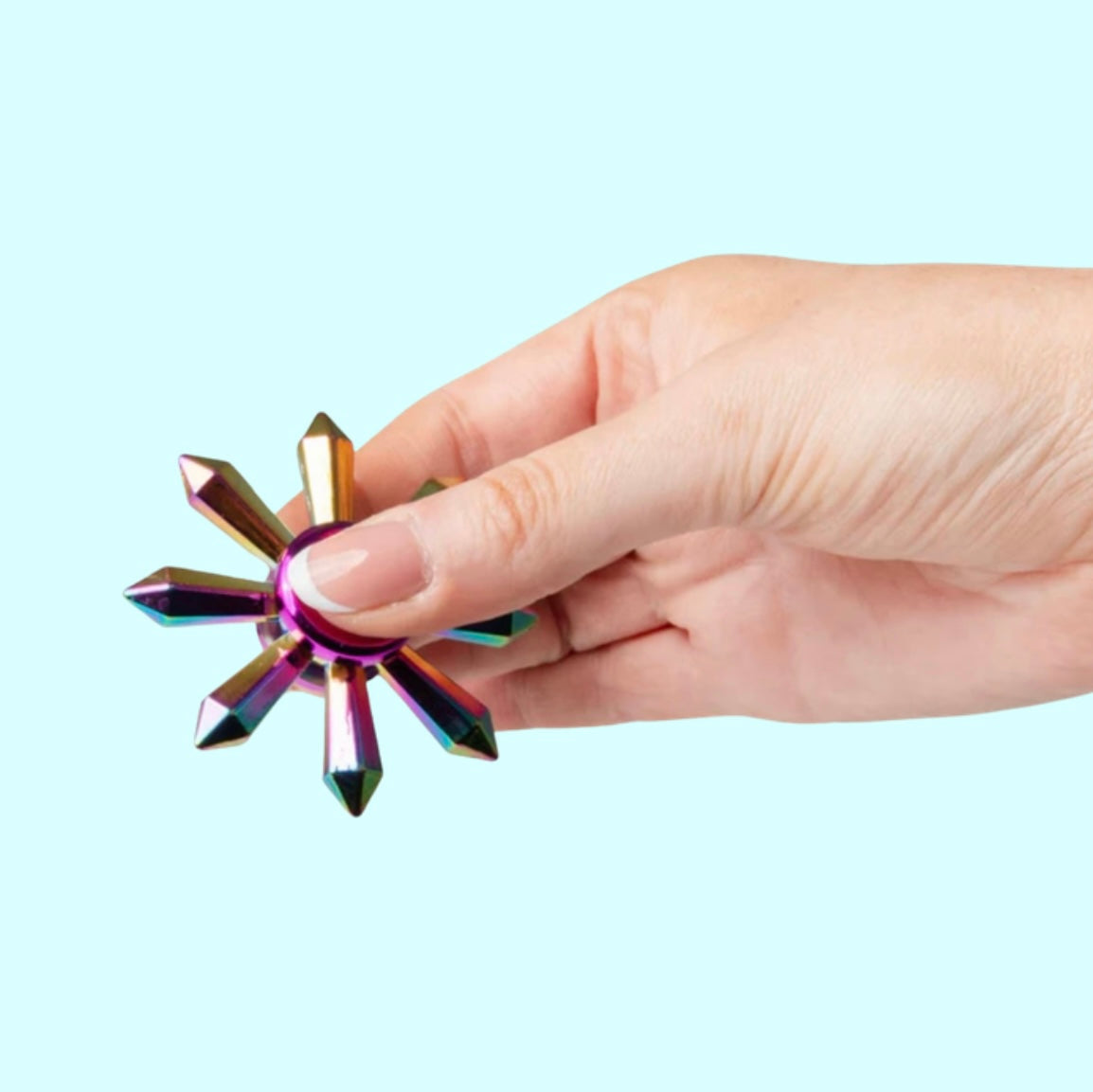 FIDGiX Spinner - metal sensory fidget spinner