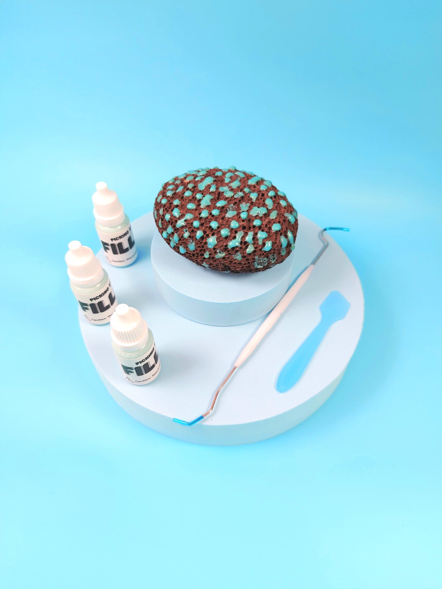 Picking Stone gift set - blue