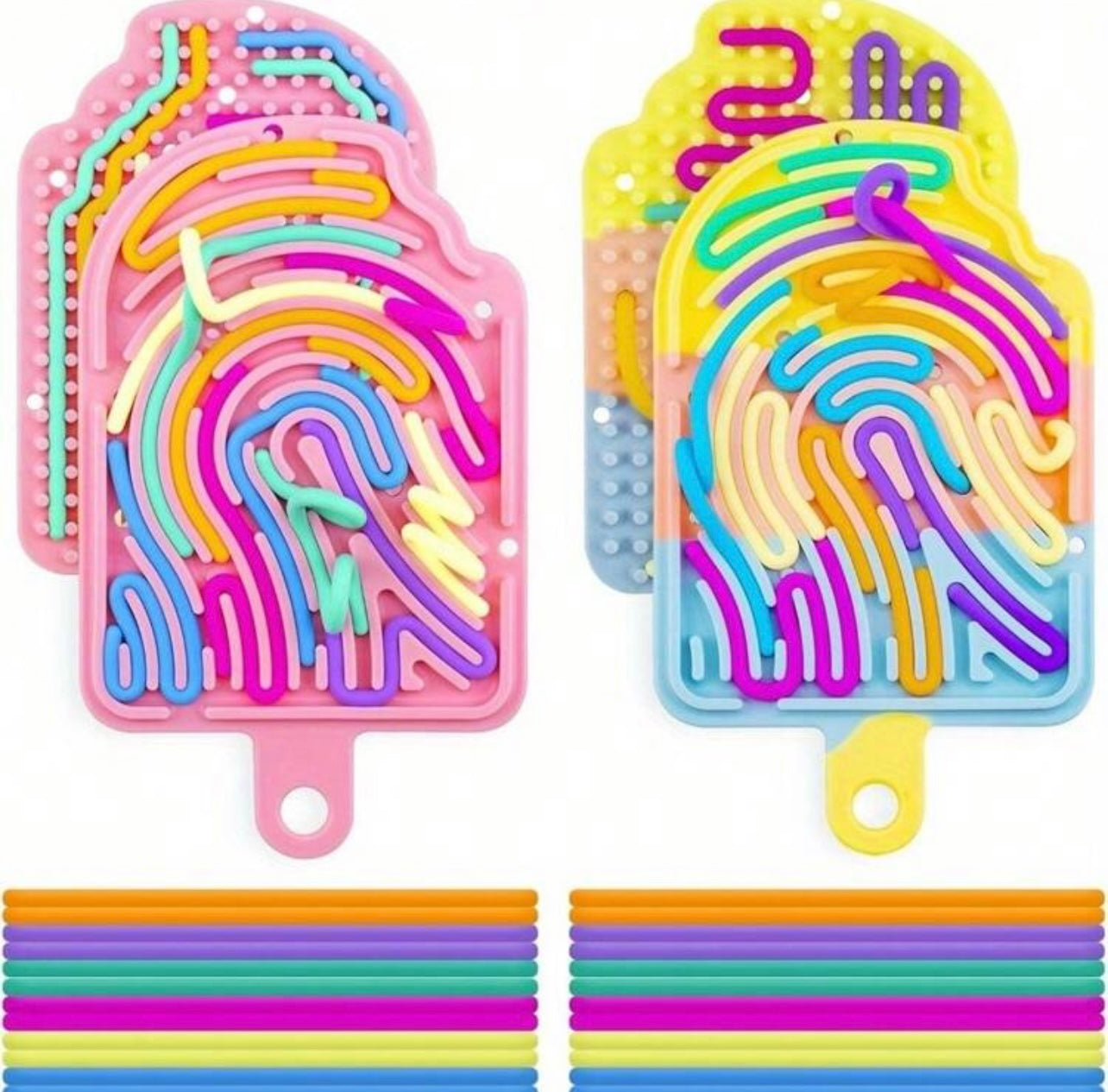 Sensory board - Ice cream