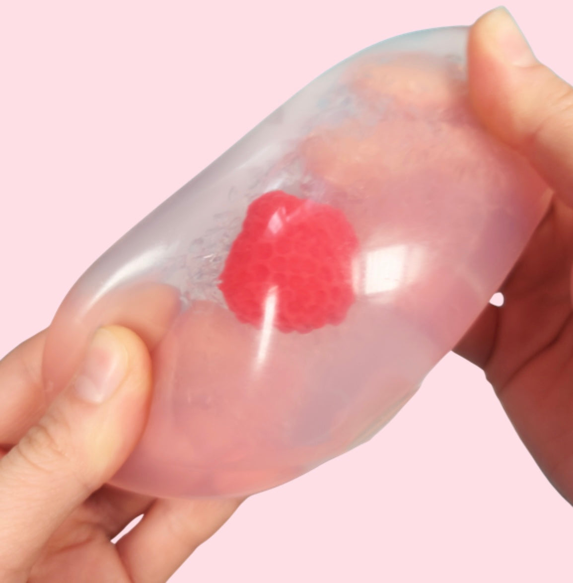Strawberry Crushed Ice Squish Ball