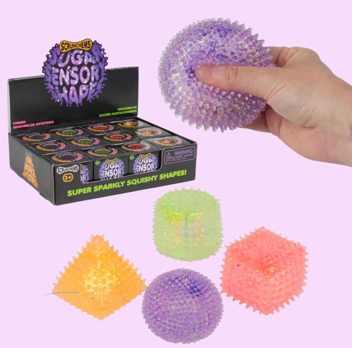 Scrunchems Sensory Sugar Shapes