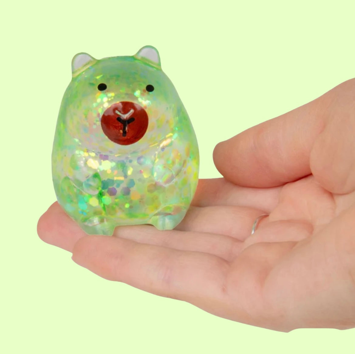 Scrunchems 3pcs mini capybara sugar squishy