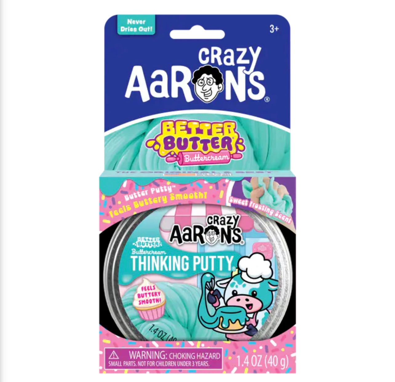 Crazy Aaron’s Better Butter Buttercream- 3.5 inch full size tin