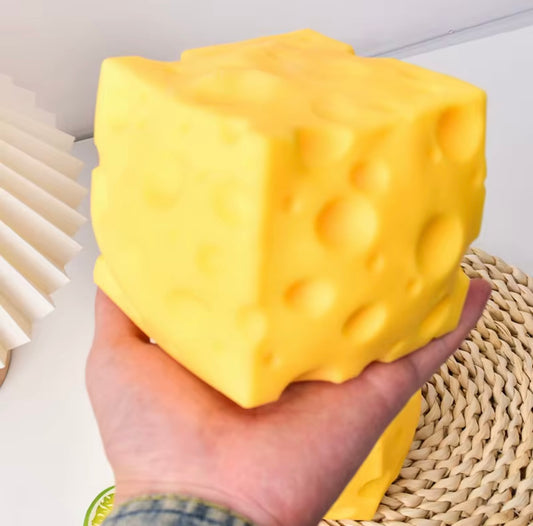 Large Foam-filled Cheese Squishy - 10cm