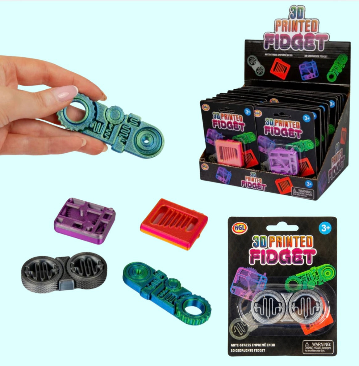 3D printed figets