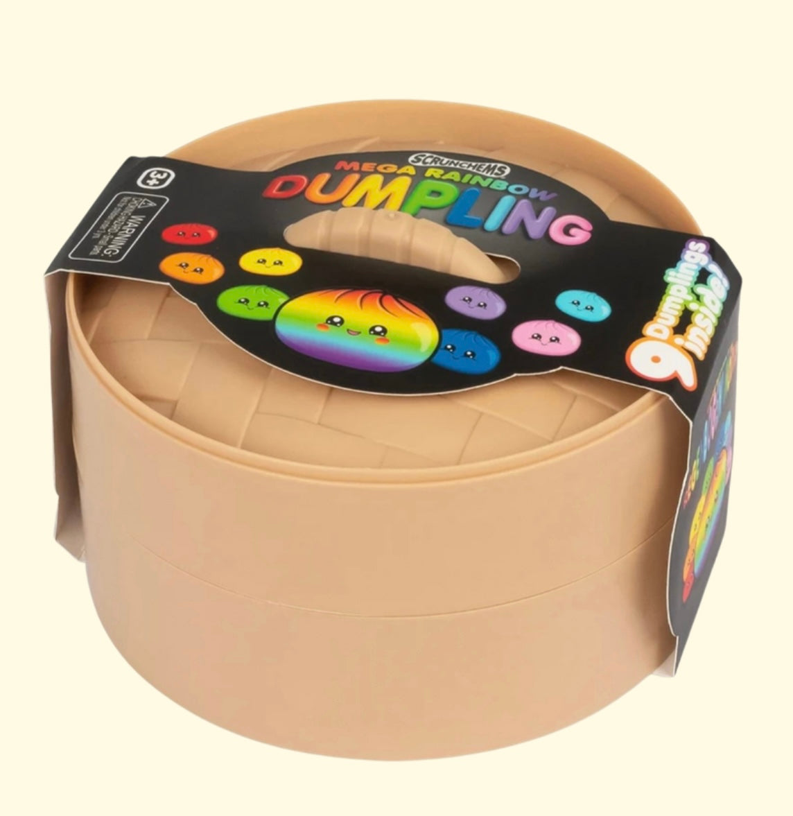 SCRUNCHEMS MEGA RAINBOW DUMPLING SET - 9 dumplings
