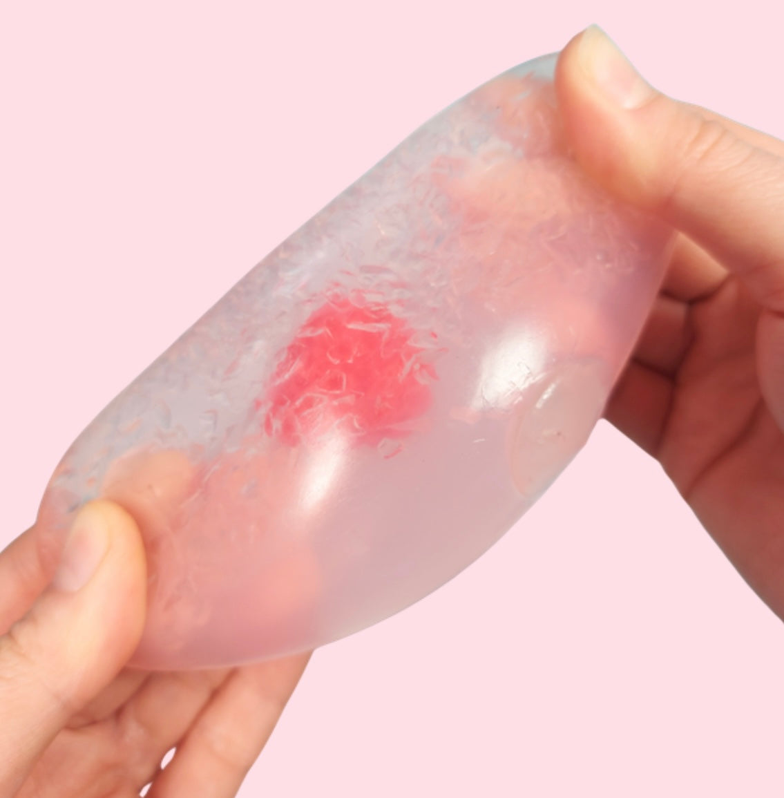 Strawberry Crushed Ice Squish Ball