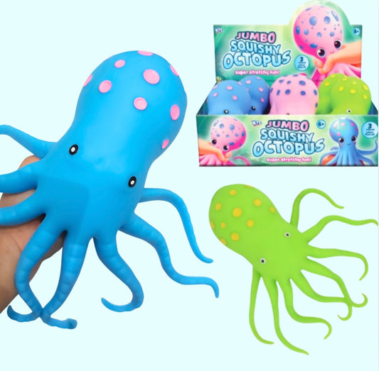Jumbo Octopus - foam filled squishy