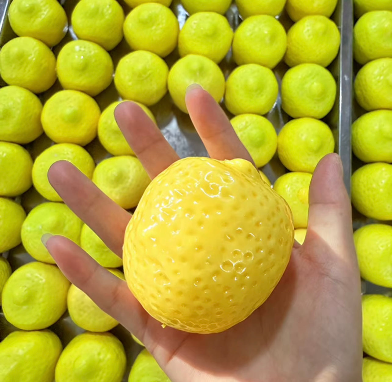 Crunchy Colour Changing Lemon