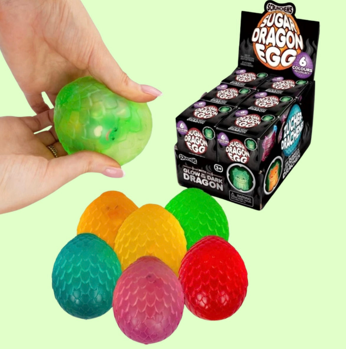 SCRUNCHEMS SUGAR DRAGON EGG