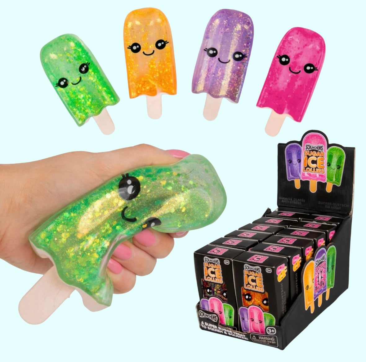 SCRUNCHEMS SUGAR ICE LOLLIES