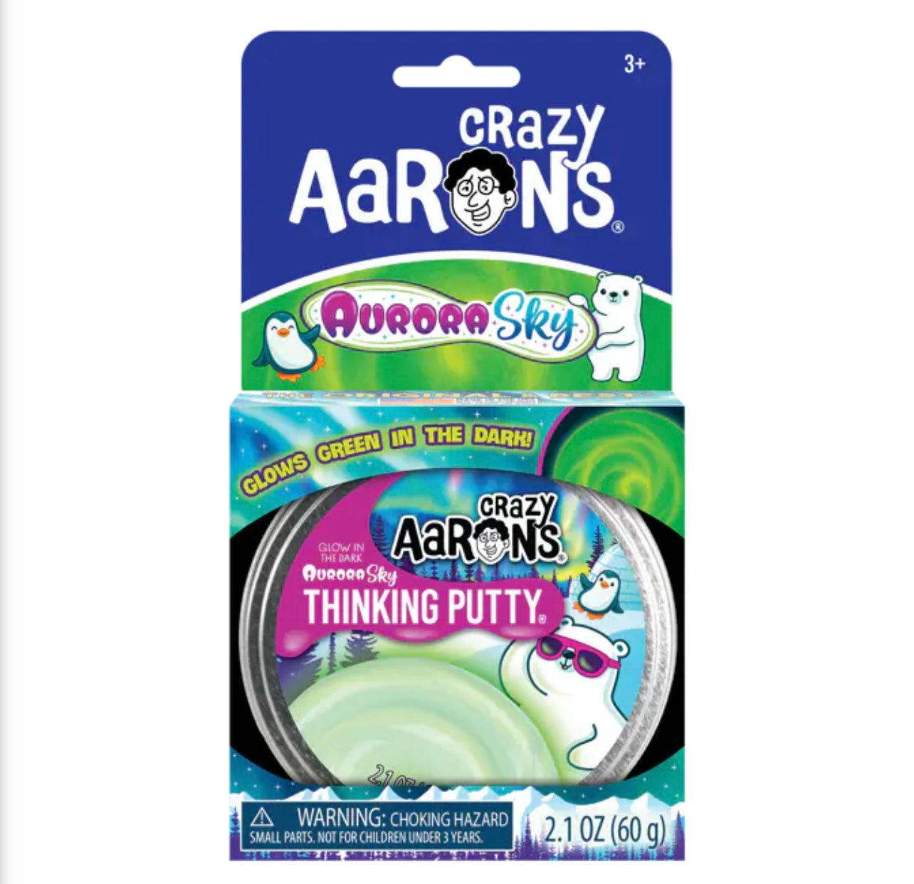 Crazy Aaron’s Aurora Sky - 3.5 inch full size tin