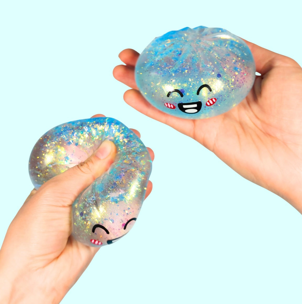 Kawaii Glitter Sugar Squishy Dumplings