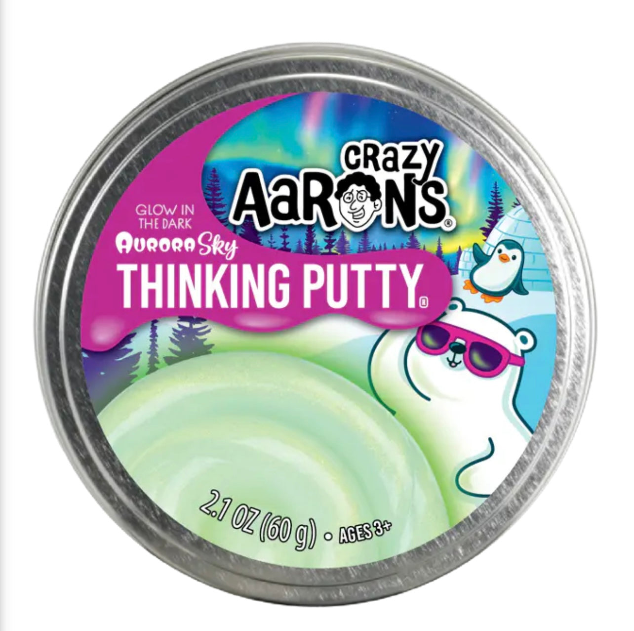 Crazy Aaron’s Aurora Sky - 3.5 inch full size tin