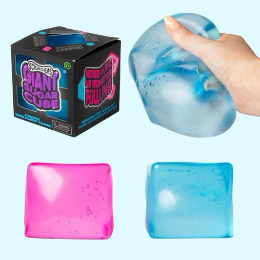 Scrunchems Giant Sugar Cube - large sugar squishy