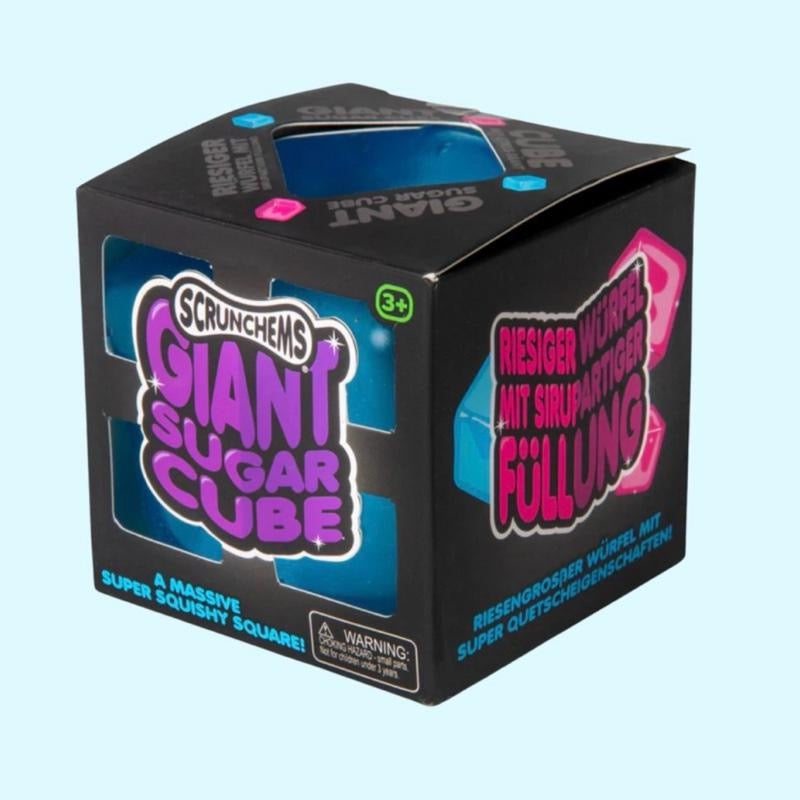 Scrunchems Giant Sugar Cube - large sugar squishy