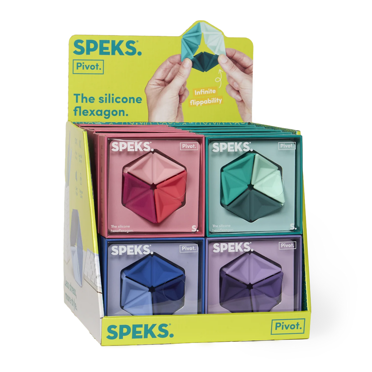 SPEKS Pivot – The Silicone Flexagon