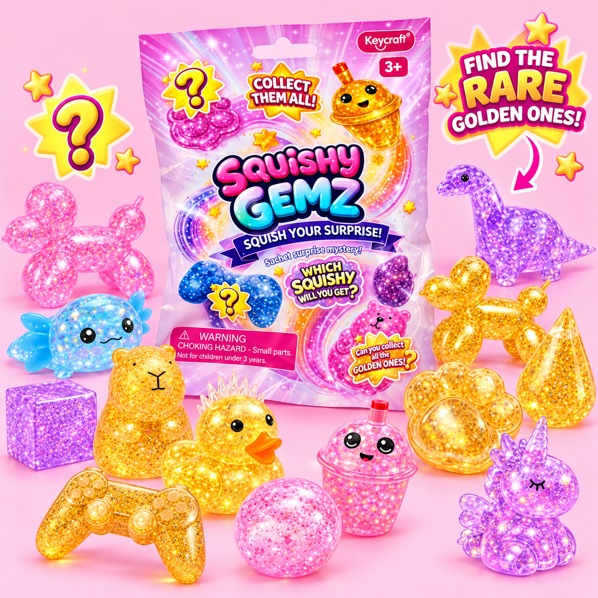 Mystery Squishy Gemz