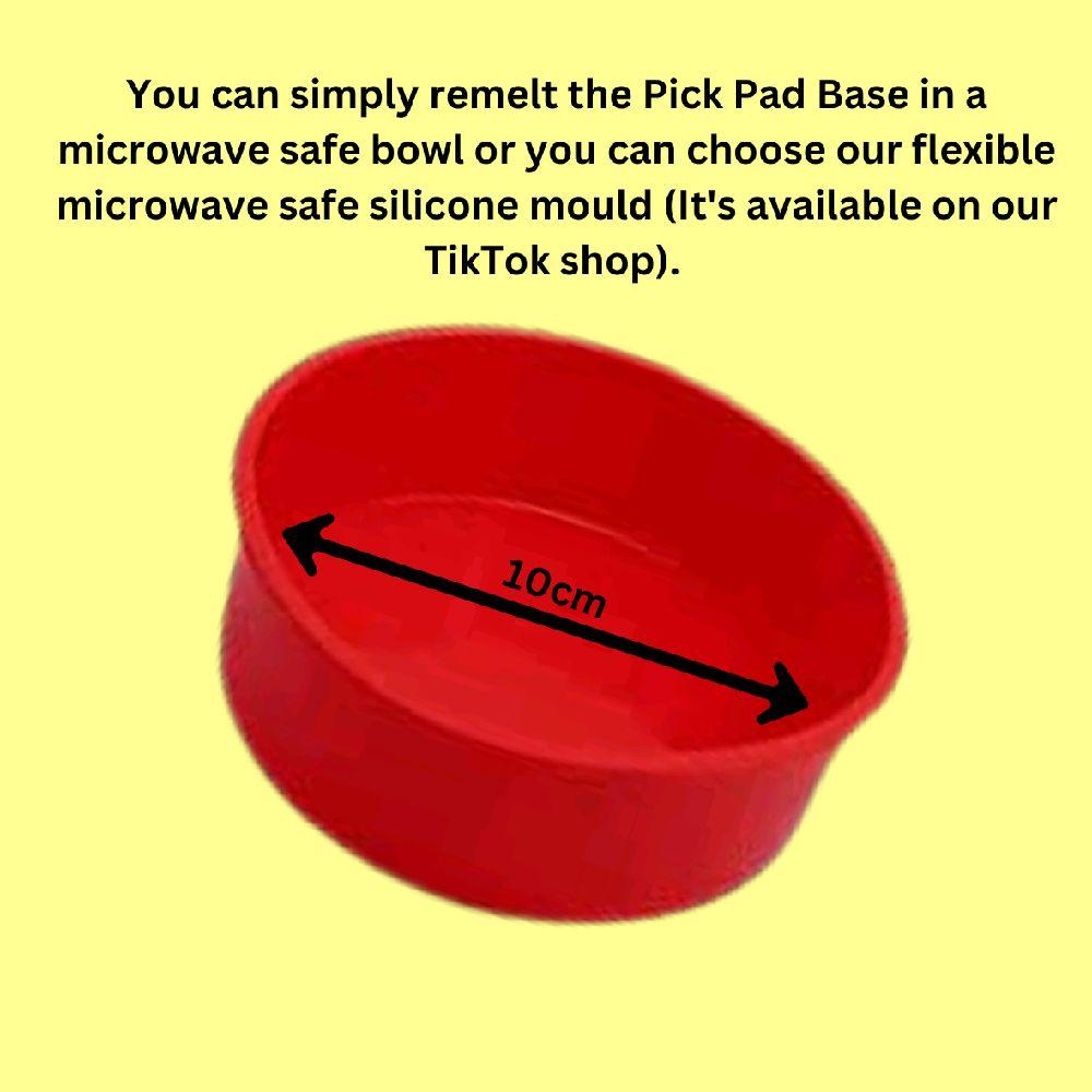 REMELTABLE PICK PAD BASE - DIY SPECIAL PICKY PAD MAKING BASE REUSABLE