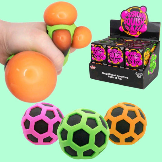 Scrunchems Large Fusion Squish ball - stress ball fidget toy sensory stress reliever