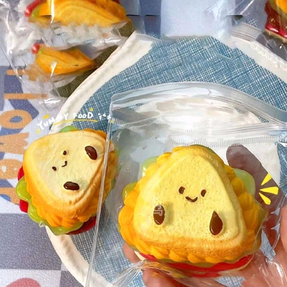 Sandwich Taba Squishy - taba kawaii soft fidget stress reliever cute