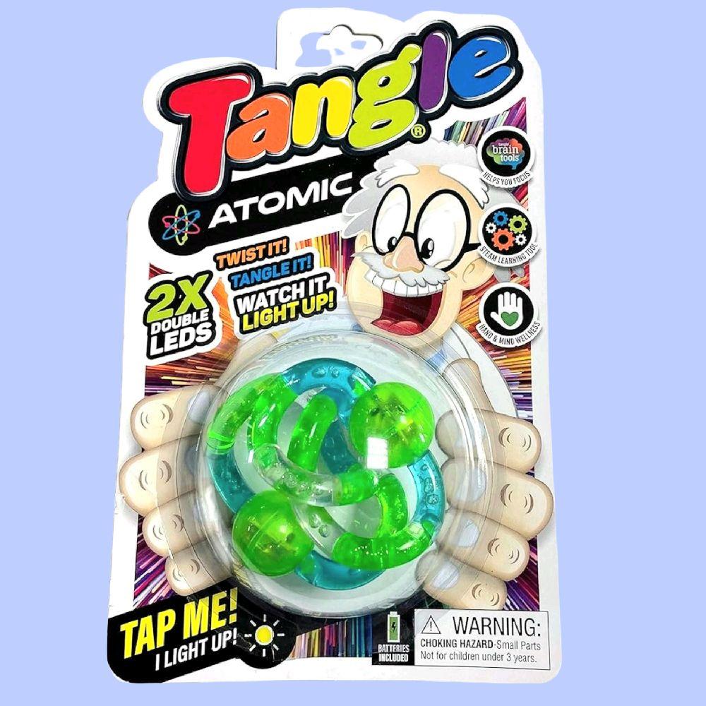 Tangle Light Up Atomic Fidget - tangle fidget toy stress reliever sensory