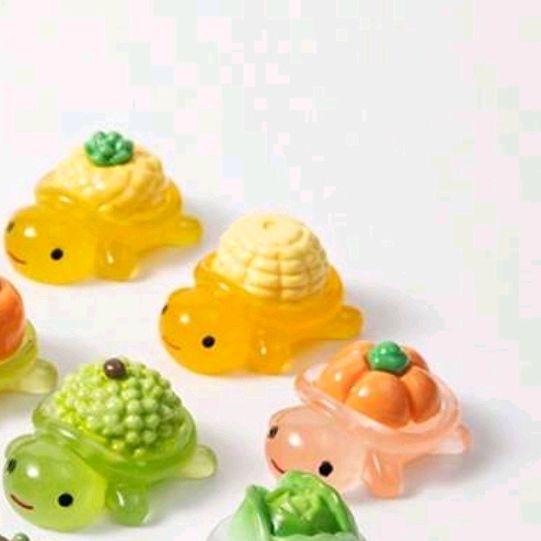 Turtle Worry Buddy - glow in the dark textured figures collectible