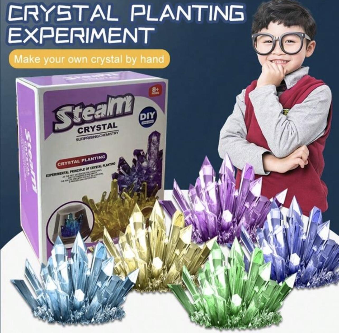 Crystal growing kit - crystal planting experiment DIY set science toy