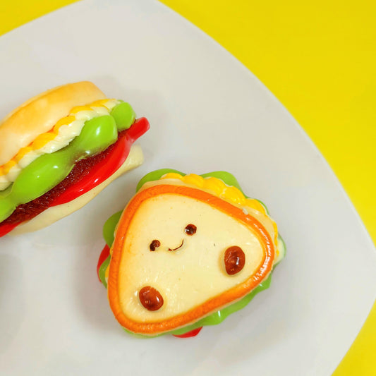 Sandwich Taba Squishy - taba kawaii soft fidget stress reliever cute