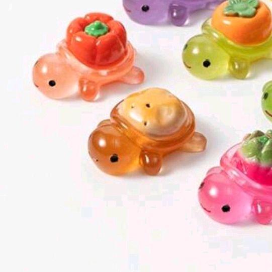 Turtle Worry Buddy - glow in the dark textured figures collectible