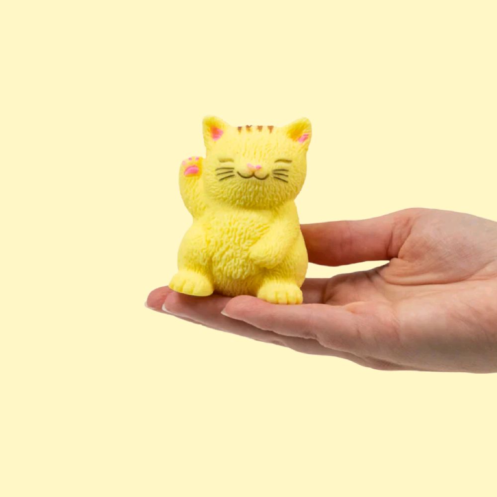 Scrunchems Lucky Cat - squishy stress reliever sensory fidget