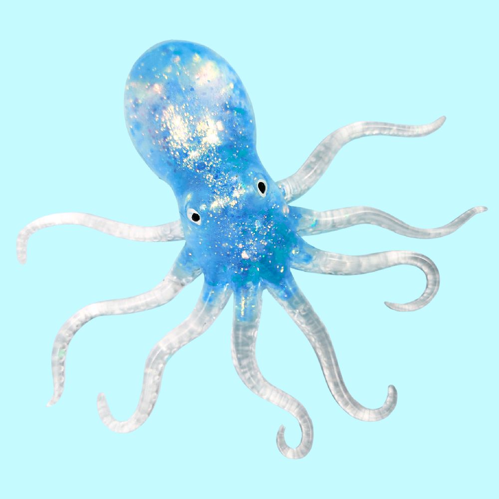 Sugar Squishy Squid - Octopus stress reliever squeeze sensory fidget stress ball