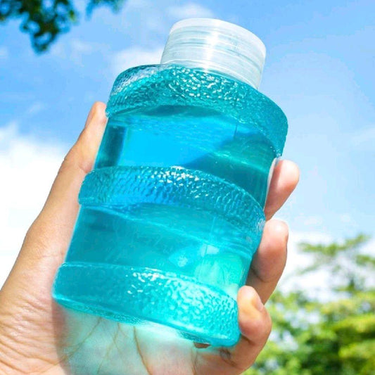 WATER SLIME - super jiggly watery slime blue sensory slime