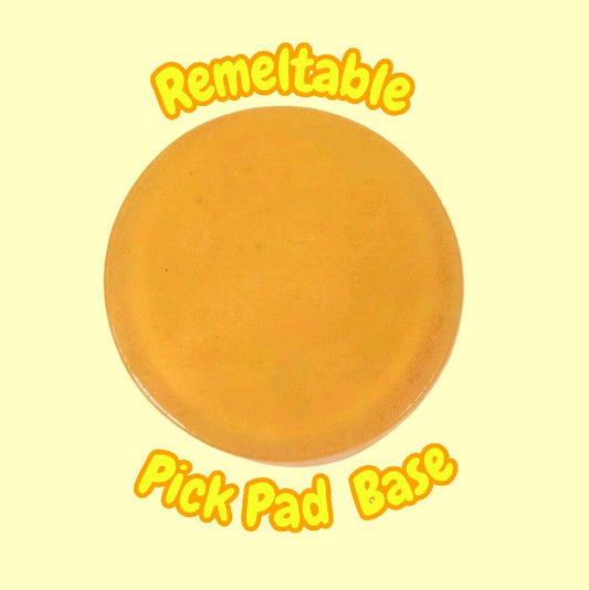 REMELTABLE PICK PAD BASE - DIY SPECIAL PICKY PAD MAKING BASE REUSABLE