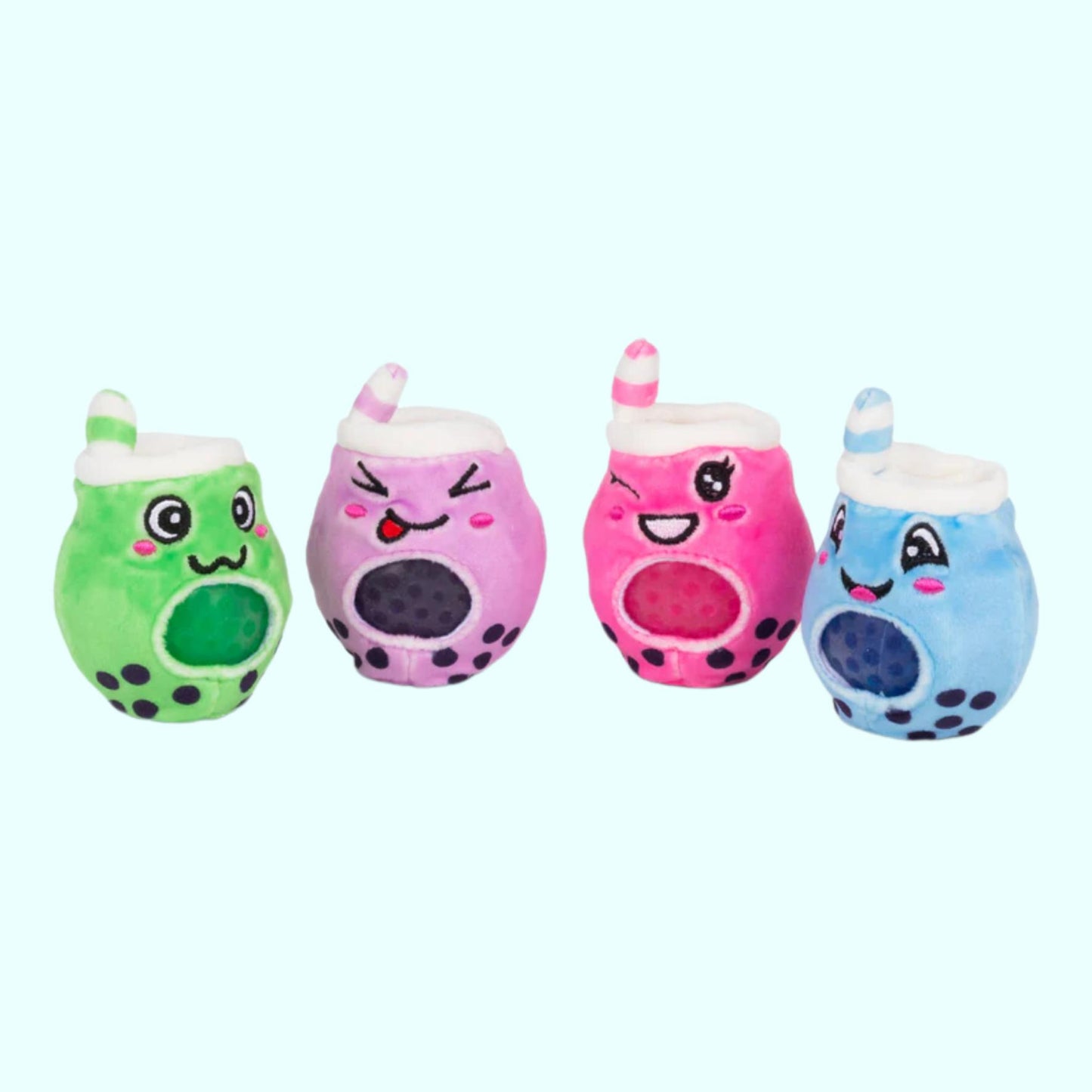 Bubble Tea Plush Squishy - Bobba fidget sensory toy stress reliever squeeze toy stress ball