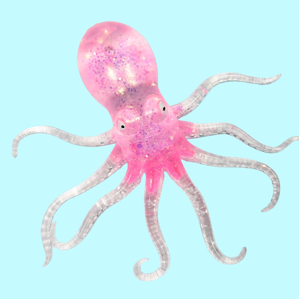 Sugar Squishy Squid - Octopus stress reliever squeeze sensory fidget stress ball
