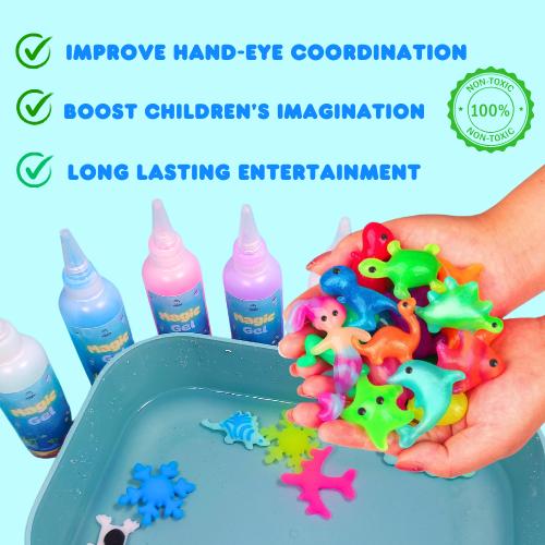 Magic Water Elf Kit - Squishy Making Kit - craft kit fidget toy water spirit gel
